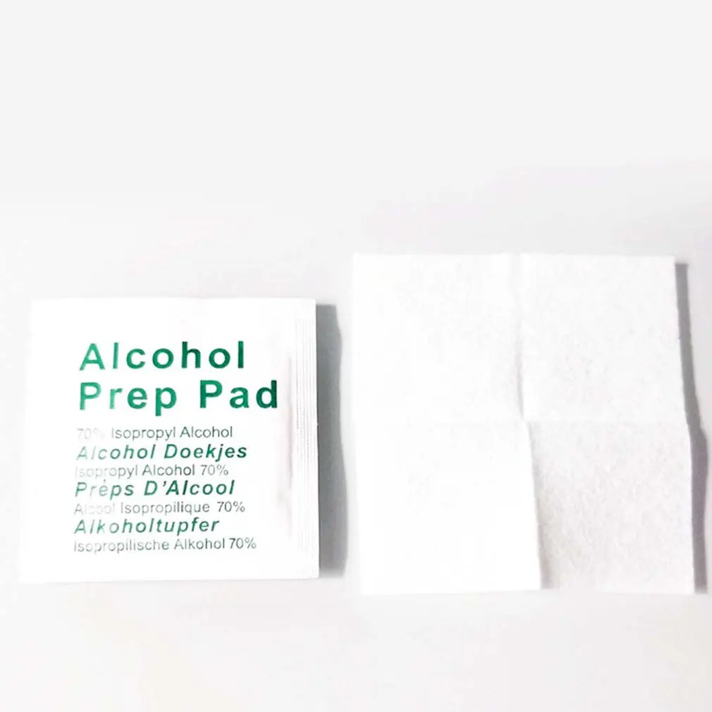 

Practical Ladies Disposable Alcohol Cotton Pads Nail Cleaner Antimicrobial Swabs Wipes Manicure Women Beauty Tool