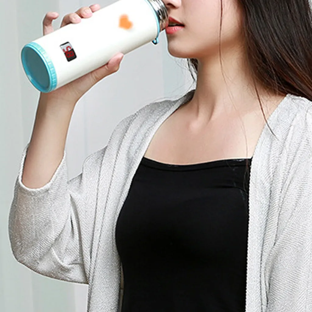 

Thermos Bottle LED Digital Smart Vacuum Mug Thermos Stainless Steel Hot Water Bottle Travel Cup L520