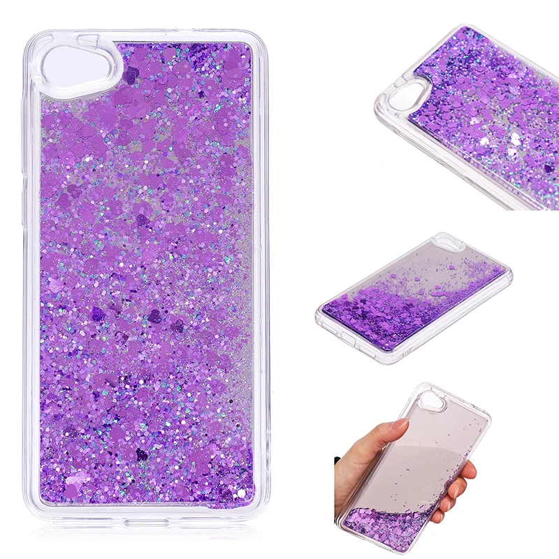 

Case for Alcatel A5 pixi 4 5 U5 Quicksand Case Back Cover Quicksand Liquid Mirror Case For Alcatel U5 3G 4G pixi 4 5 A5 Cover