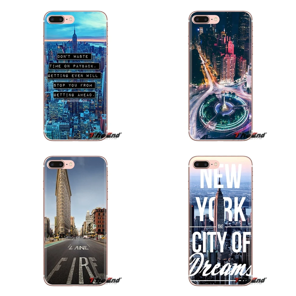 Мягкие прозрачные чехлы для iPod Touch Apple iPhone 4 4s 5 5S SE 5C 6 S 7 8 X XR XS Plus MAX I Love New Нью-Йорк