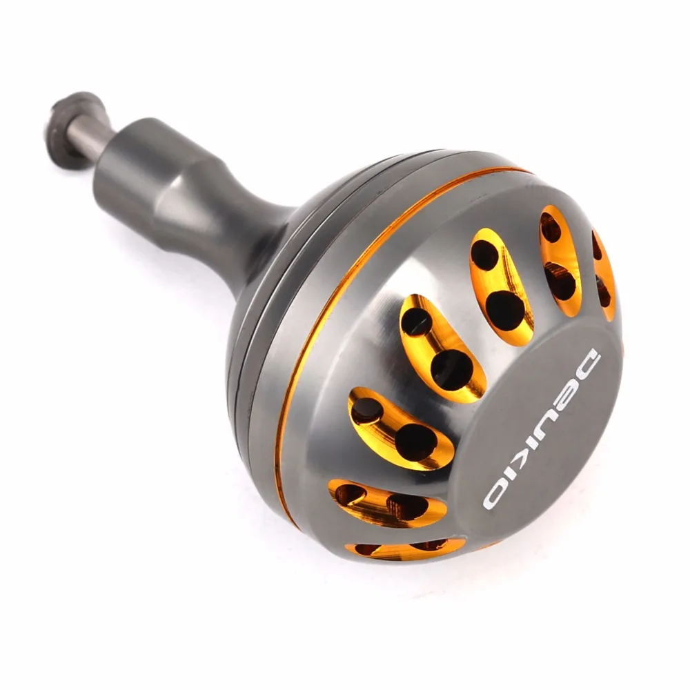 

1pc DEUKIO Lightweight Knobs Fishing Reel Handle for Jigging Reel Tackle Tools Water Drop Wheel 3 Colors For Fishing Tools