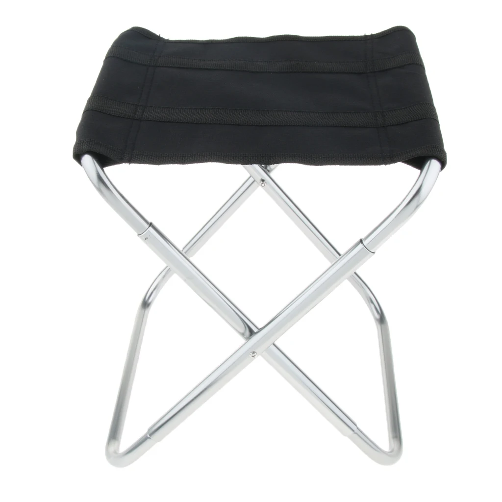 Perfeclan Outdoor Folding Stool Travel Slacker Chair for Camping Hiking BBQ Lightweight Camping Hiking ChairTravel Slacker Chair