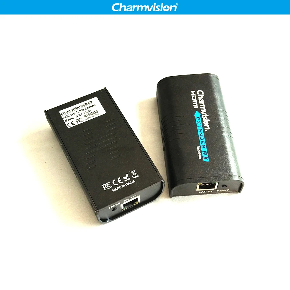 Charmvision IPEV 120H 120 meters IP HDMI Extender HD Video over TCP IP LAN HDMI 1 3