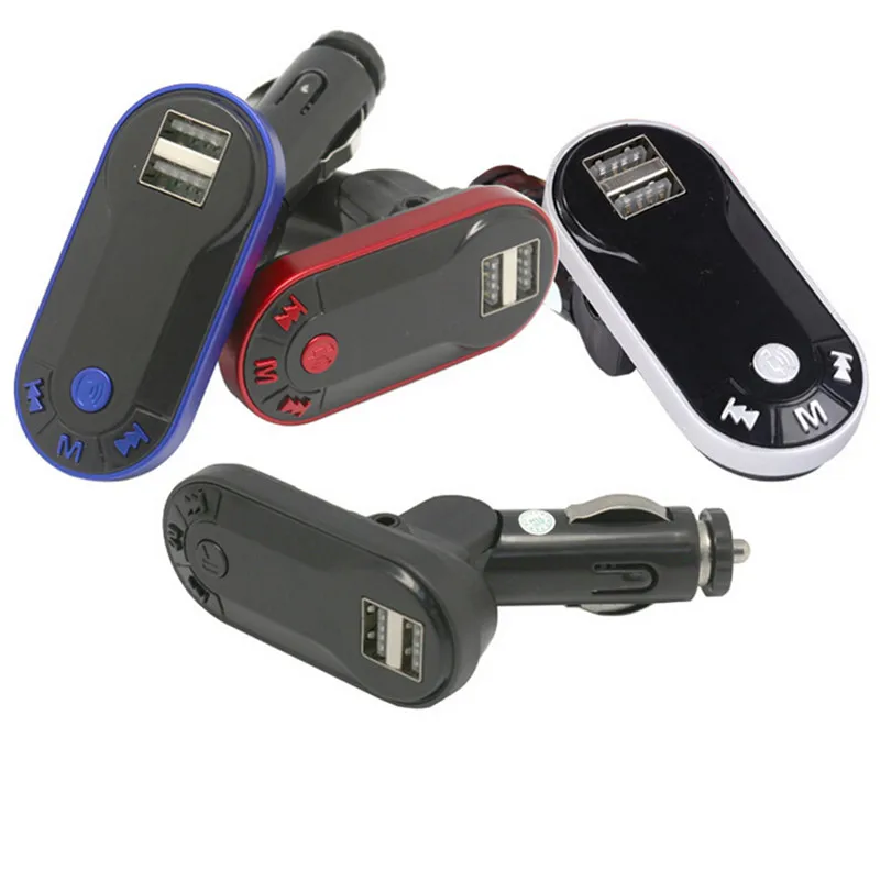 Bluetooth беспроводной fm-передатчик MP3 музыкальный плеер Handsfree автомобильный комплект USB Мобильный телефон дорожный адаптер прикуривателя
