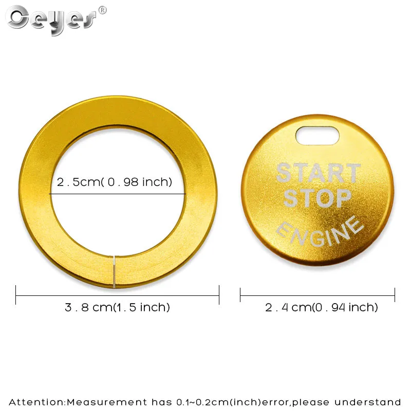 Car Start Engine Button Key Ring for NISSAN (4)