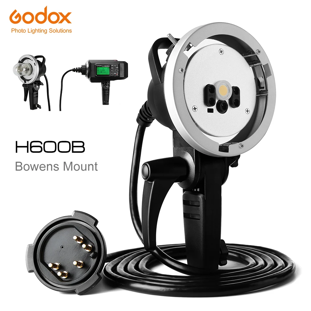 Крепление Godox H600B Bowens для беспроводной стробоскопической вспышки AD600B AD600BM