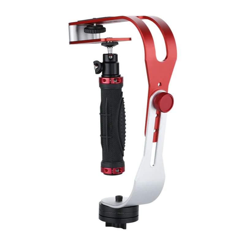 Craphy Video Handheld Stabilizer for Gopro Iphone DV Camera & Camcorder with Cell Phone Holder and 1/4" Tripod Adaptor