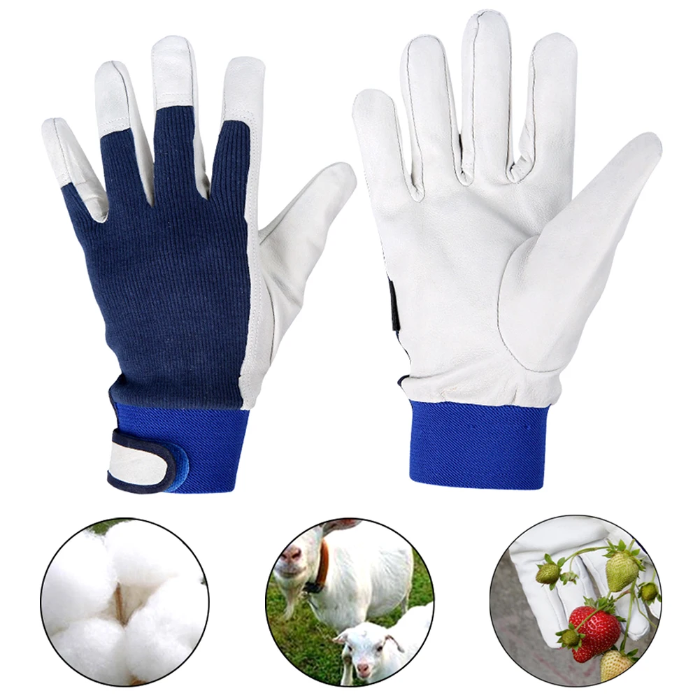 

Artificial Sheepskin Safety Welding Household Tasks Labor Cut Proof Gardening Gift Protective Wear Resistant Work Gloves
