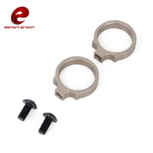 Элемент страйкбол 0,83" Встроенный держатель тактического фонаря оружие фонарь для ружья крепление кольца охота свет аксессуары EX312