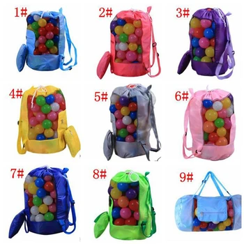 

kids Toy Bag Sandy Beach Pouch Toy Storage Shells Pouch Tool Bag Organizer Shell Receive Storage Bags 30*58CM 200pcs/lot