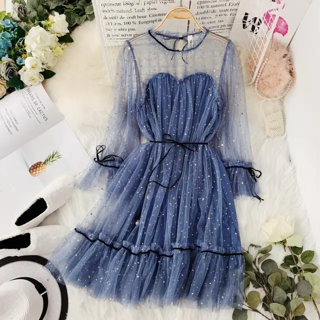 Star Flare Elegant Dress 4