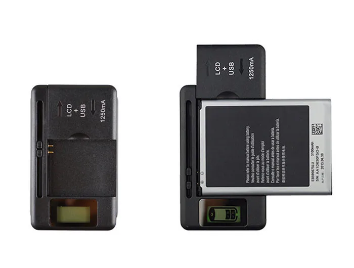 2016 New Universal Li-ion Charger Battery Charger USB-Port with LCD Indicator Screen For Samsung Xiaomi Smartphone #ER60