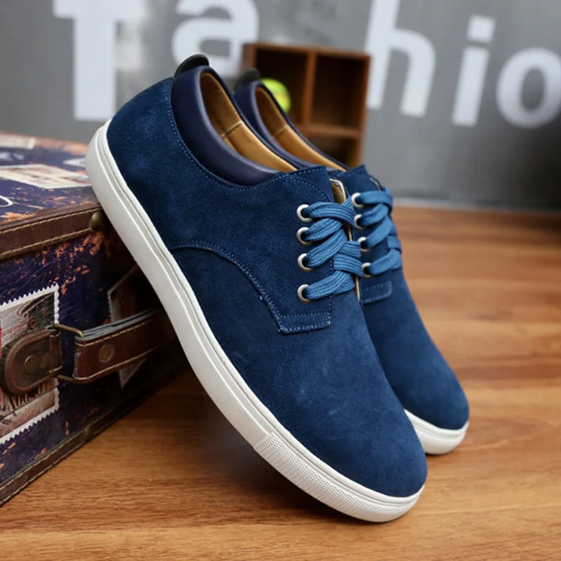 Mode Black 263 Automne Suede wine Chaussures No Formateurs En Casual Sport blue Cuir Taille De Hommes brown orange 2018 Grande W2e9DHIYE