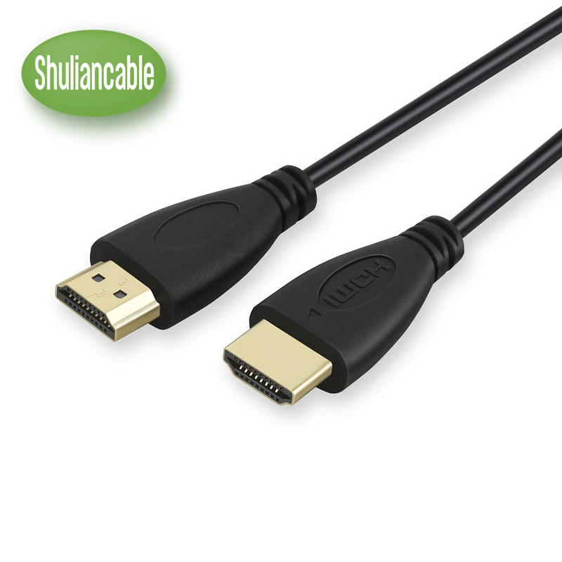 Shuliancable High Speed HDMI Cable with Ethernet, Supports 1080p 3D and Audio Return, 0.3m 1m 1.5m 2m 3m 5m 7.5m 10m