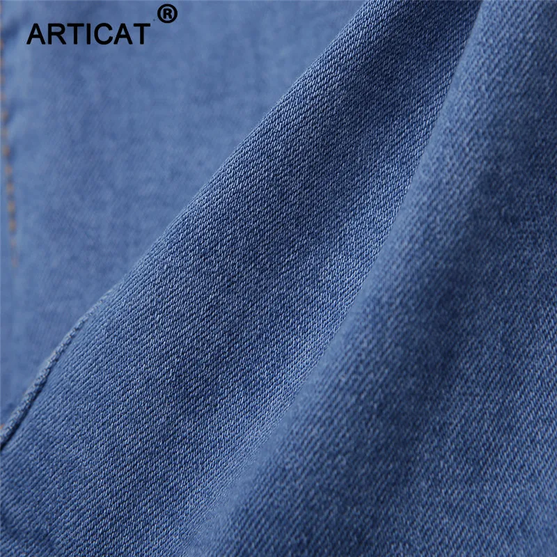 Articat синий джинсовый комбинезон для женщин на молнии спереди с поясом обтягивающие короткие комбинезоны для женщин s комбинезон с поясом и карманами повседневные короткие комбинезоны