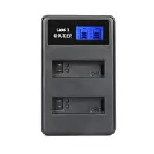 Sjcm Battery Usb Lcd Display Dual Port Charger For Sjcm Sj4000/Sj5000/6000/7000 Camera Accessories