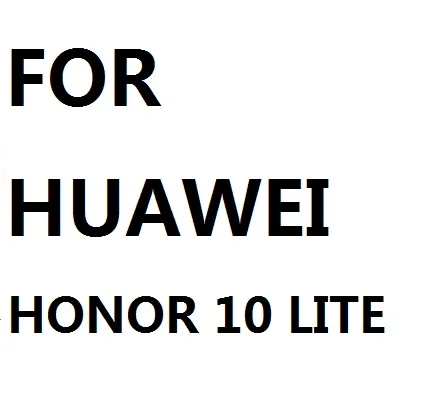 2D Жесткий ПК пригодный для сублимационной печати чехол для HUAWEI P30 P30 LITE P30 рlus HONOR V20 HONOR 10 LITE Y9 100 шт - Цвет: Прозрачный