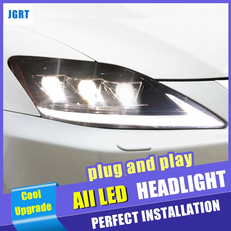 Dynamic turn signal new xenon Lamp for Lexus IS250 led headlights 2006