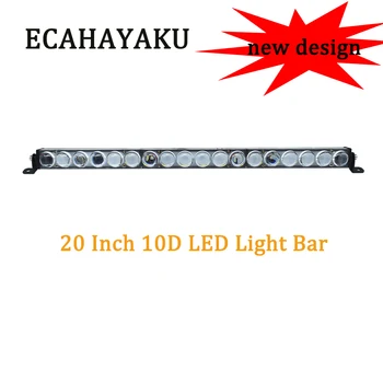 

ECAHAYAKU 20 Inch 90W Led Light Bar Combo beam 10D led bar for car Jeep ATV SUV Off-Road 4x4 4wd 12V 24V Led fog driving light