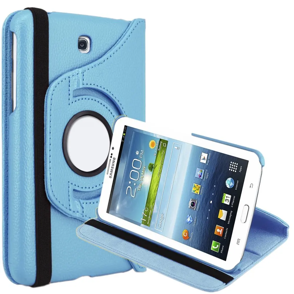

For Samsung Galaxy Tab 3 7.0 Case 360 Rotating Leather Stand Case Cover for Galaxy Tab 3 7.0 SM-T210 SM-T217 7-Inch P3200 P3210