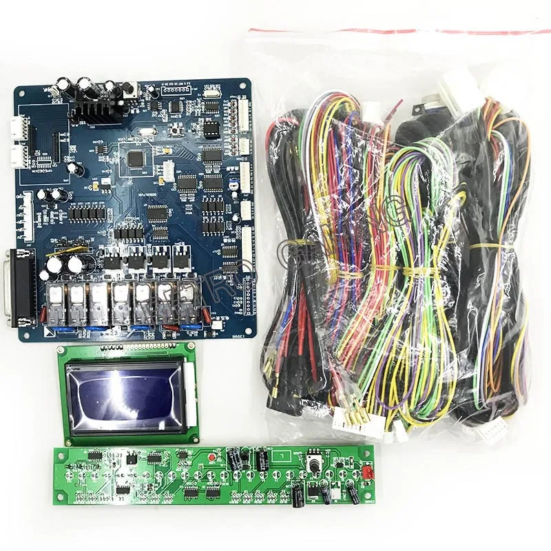

High Quality Crane Machine kit PCB Board Arcade Gift / Doll Machine Controller Board With Time Display ,Wire Harness parts