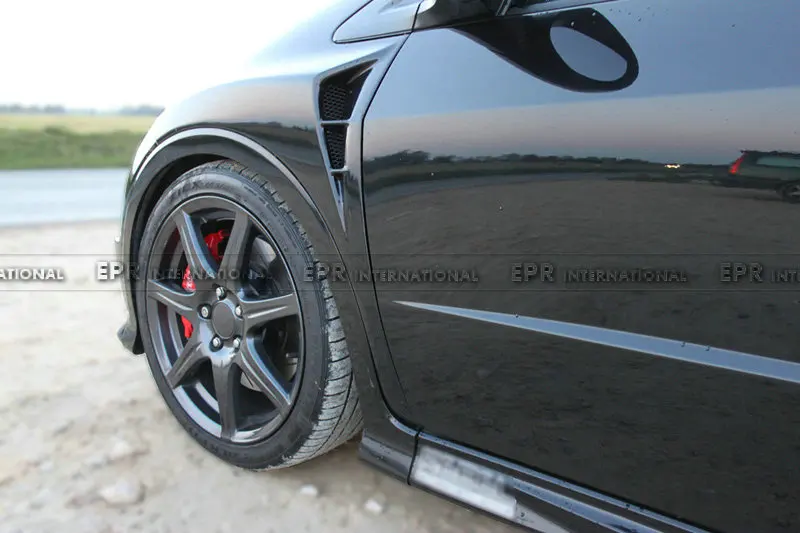Honda Civic 2006-2011 FN FK FN2 Type R Mugen style vented front fenders(9)_1