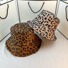 Осенне-зимние бархатные теплые головные уборы для мужчин и женщин, классические вельветовые головные уборы с леопардовым принтом, Повседневные Головные уборы