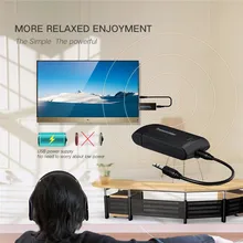 HIPERDEAL беспроводной Bluetooth передатчик для телевизора телефона ПК Y1X2 стерео аудио музыкальный адаптер с 3,5 мм AUX# A