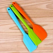 100 шт./лот, высокое Качество Большой Размер 21.5 см Кухня Торт Скребок Премиум Силиконовые Шпатель Для Выпечки Формы Для Выпечки Инструмент