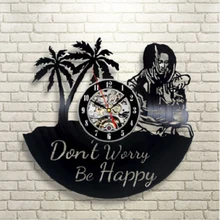 Creative 3D Wall Clock Vintage Vinyl Record Clock Black CD Quartz Clock Large Wall Clocks Home Decor Unique Gifts