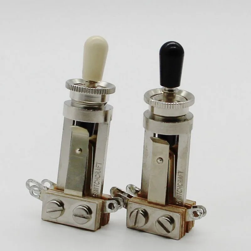 

NEW 1 PCS Switchcraft Straight Type 3-Way Toggle Switch for GS USA 3-Pickup Guitars