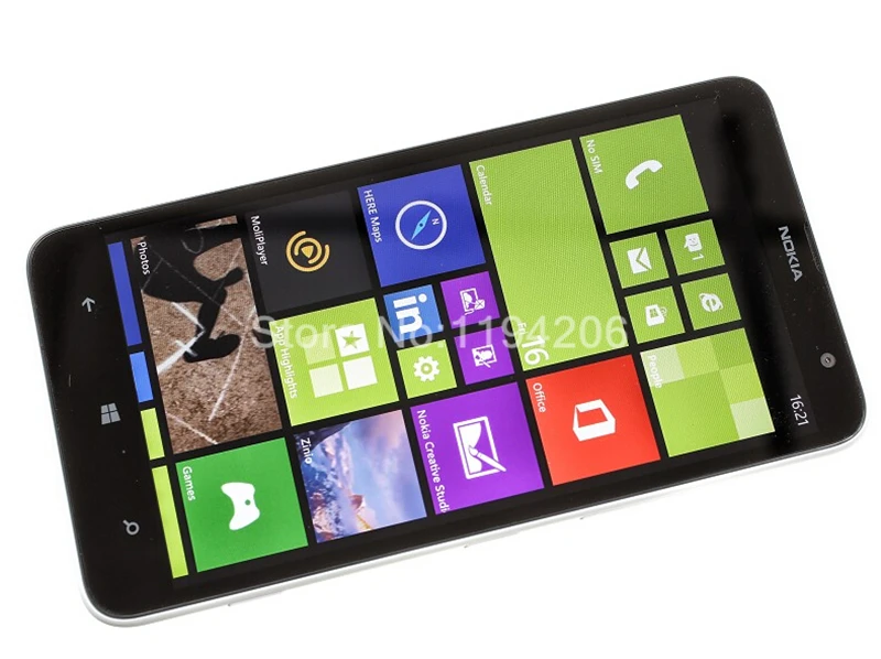 1320 разблокированный Nokia Lumia 1320 5MP 6,0 дюймов сенсорный экран 3400mAh 8GB rom Bluetooth wifi