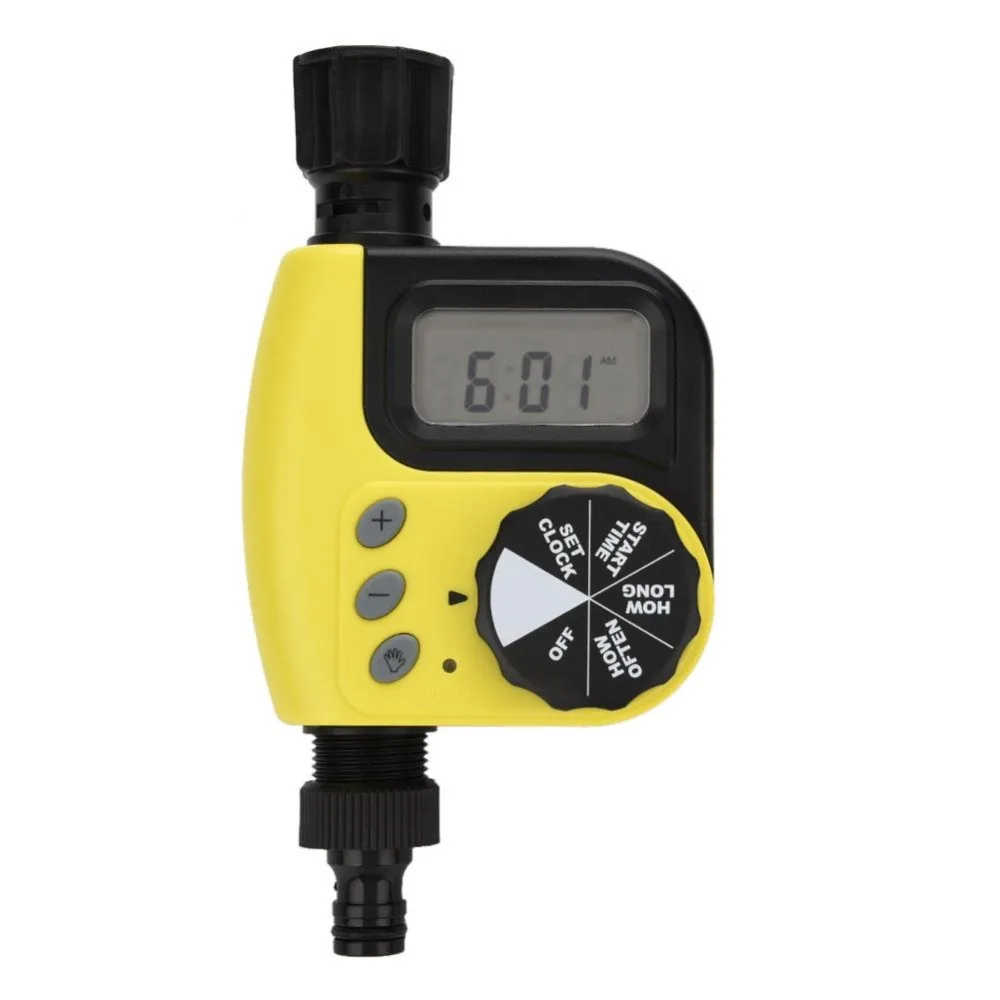 

LCD Garden Watering Timer Automatic Electronic Water Timer Home Garden Irrigation Timer Controller System Autoplay Irrigator