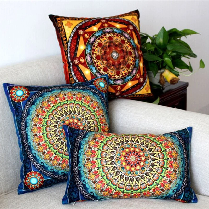 45x45 / 30x50 &quotКлассическая Вельветовая подушка хлопок
