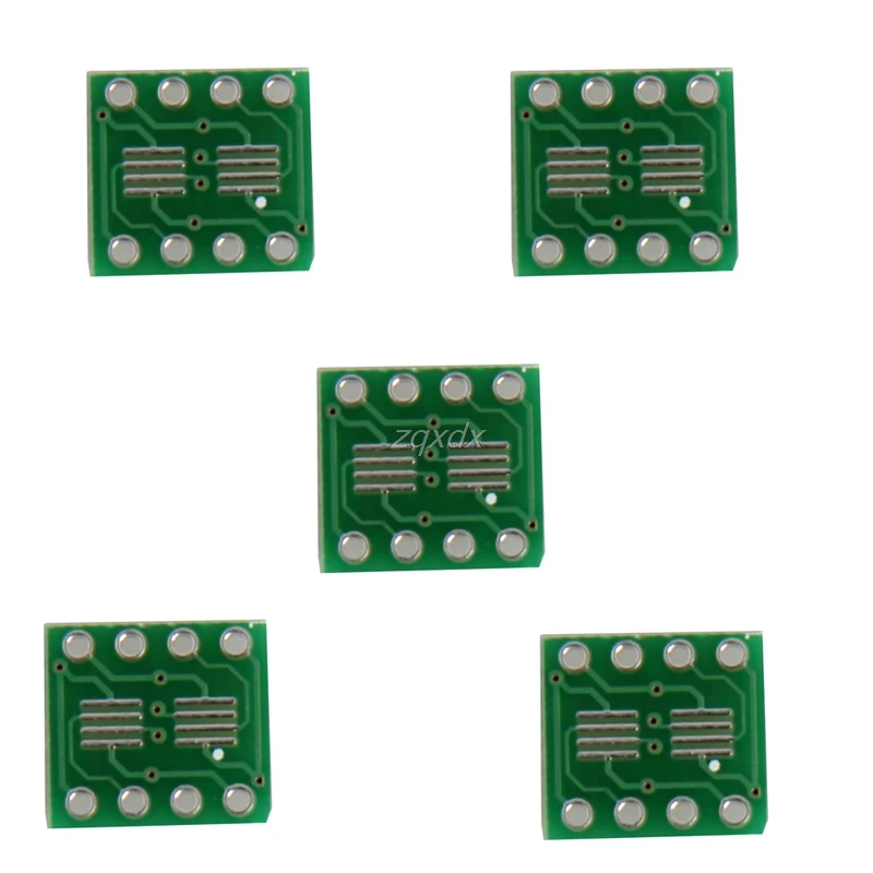 5 шт. Sop8 поворот Dip 8 передача конвейер плата PCB адаптер 8 Pin Прямая поставка