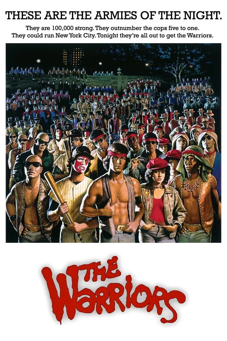 1558 The Warriors 1979 Movie Cult Film NYC-Wall Sticker Art Poster For Home Decor Silk Canvas Painting