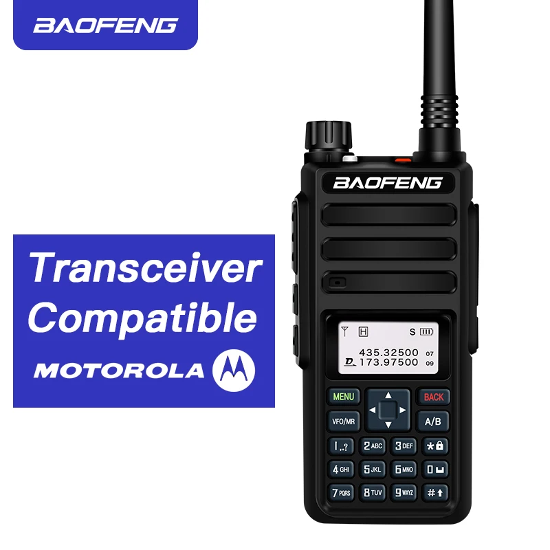 Baofeng DM 1801 Dual Band Dual Time Slot DMR Digital/Analog 2Way Radio ...