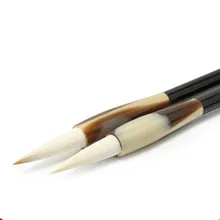 3 шт./компл. высокое качество Китайская традиционная каллиграфия кисти ручка для шерстяной кисти и множество волокон кисть для каллиграфии