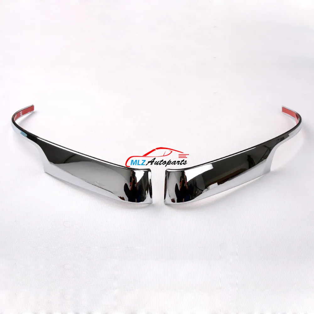 

Car Side Rearview Mirror Rear View Strips Cover Trim 2PCS For Toyota LC FJ200 Land Cruiser V8 LC200 2013 2014 2015 2016