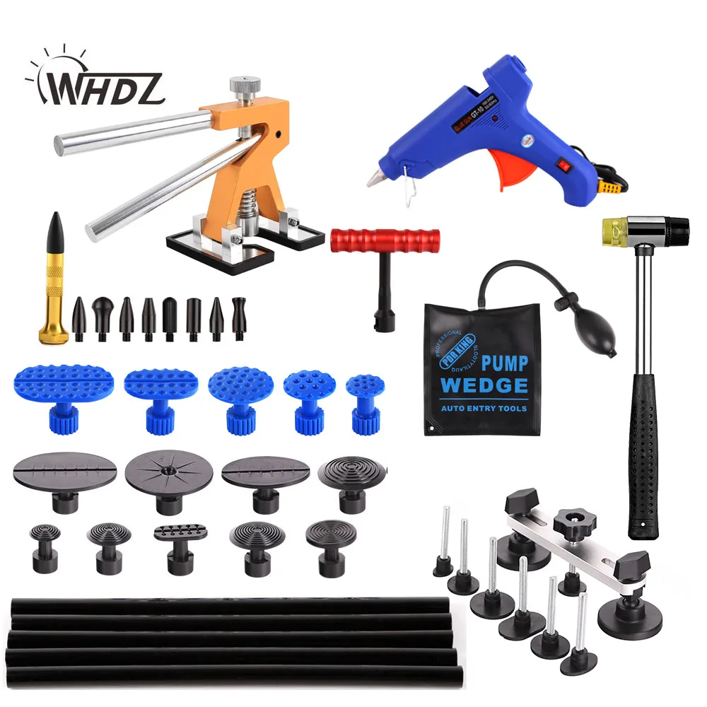 Buy WHDZ PDR Tools Paintless Dent Repair Tools Dent Removal Dent Puller Tabs