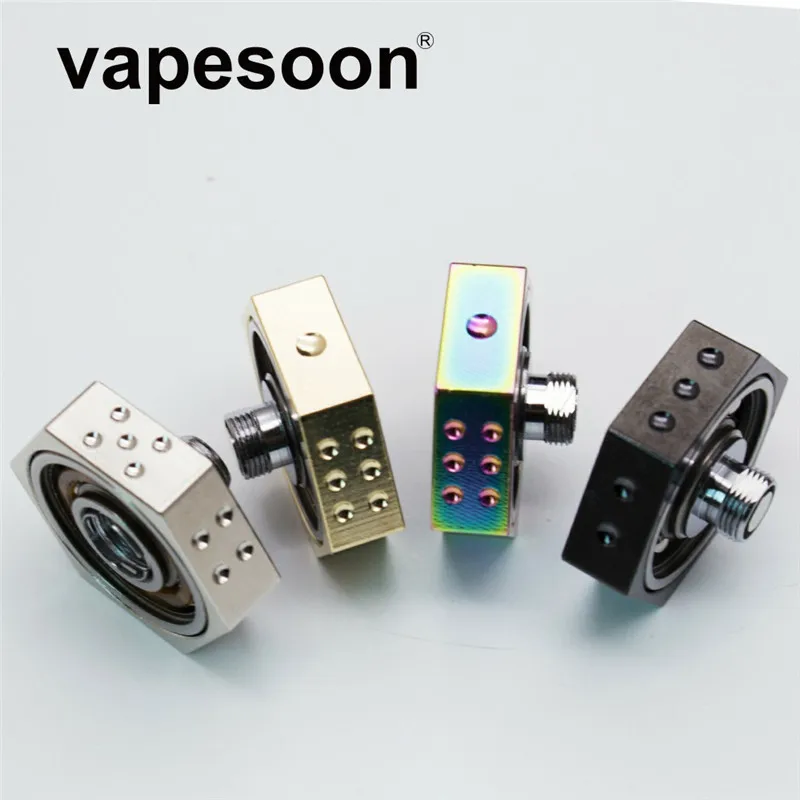 

Original vapesoon Decoration heat dissipation Vape Fidget Spinner for iJust S Kit iStick pico 25 ello Tank 510 Atomizer 1pcs