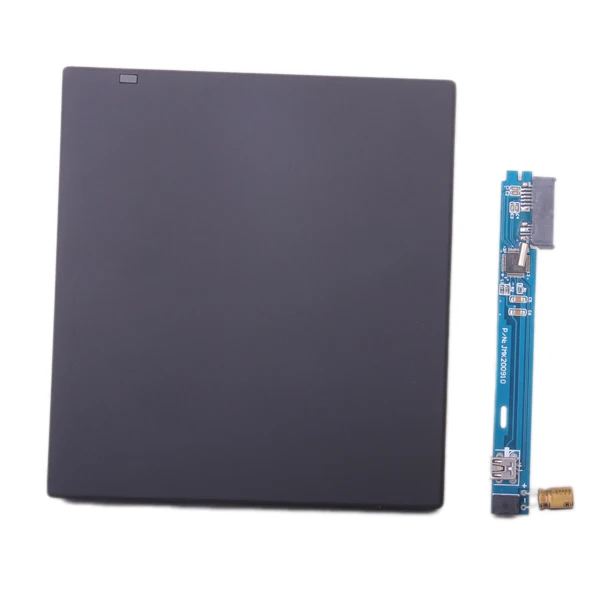 MagiDeal SATA To USB External CD-ROM Portable Drive Case For 9.5mm Laptop CD-ROM DVD