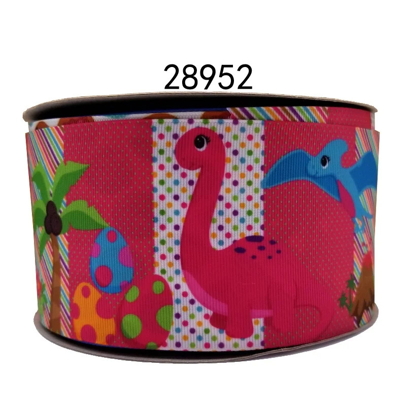 50 двор мультфильм печатных grosgrain ленты 28951 - Цвет: 28952