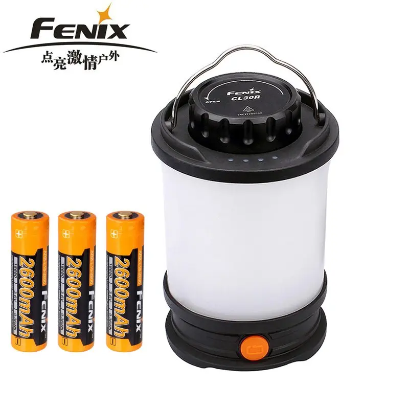 

Fenix CL30R Camping light Max 650 Lumens Micro-USB rechargeable Lantern