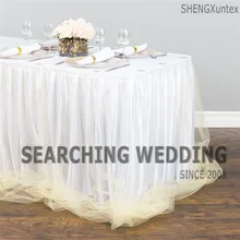 Шелк льда Юбка для стола Скатерти плинтус с ткань юбки простыня украшения