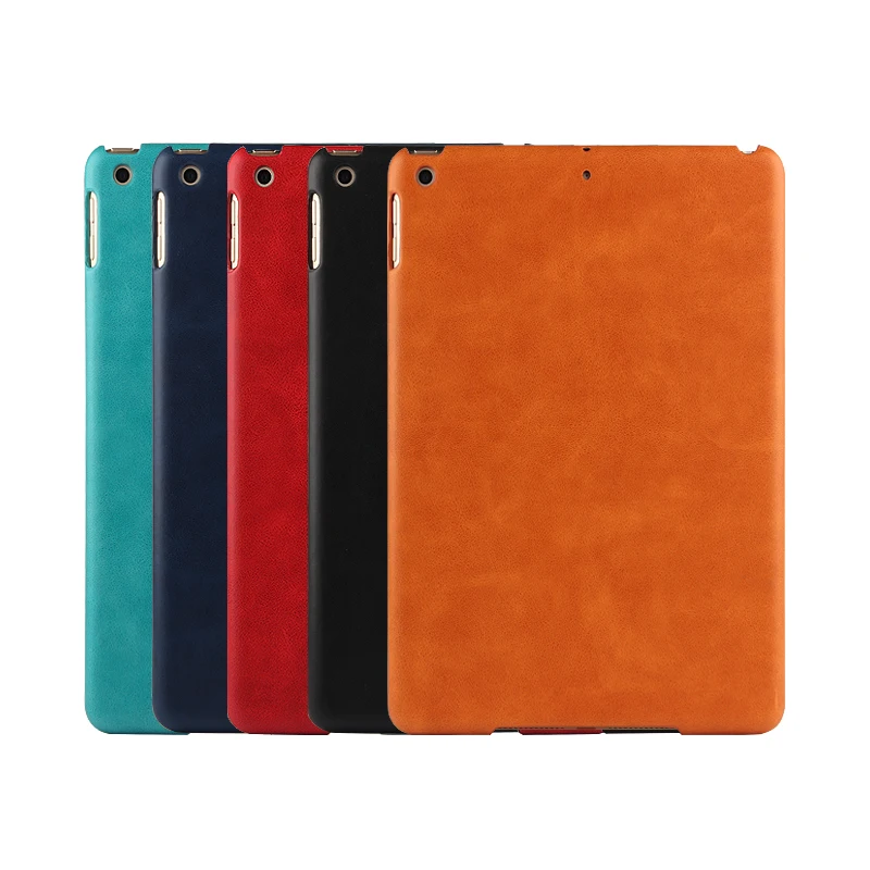 

Ultra Slim Plastic Hard PC Business Book Shell Back Case Cover For Apple iPad 9.7 2017 Generation Tablet + Clear Film + Pen