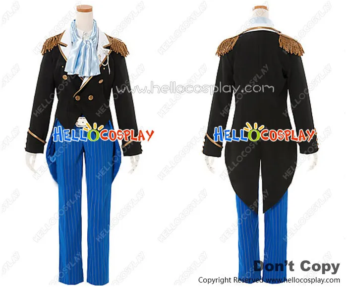 

Japanese Anime Outfit Uta No Prince Sama Cosplay Class A Masato Hijirikawa Debut Stage Costume H008