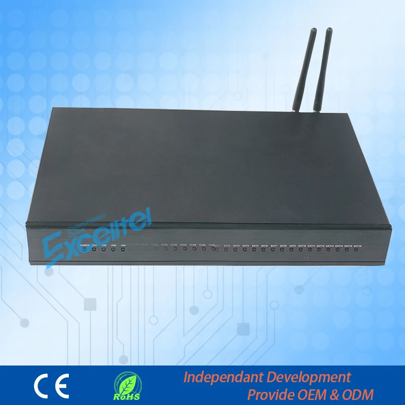 Беспроводная телефонная система АТС формата GSM PBX с 2 SIM-картами TS + 308 | Мобильные