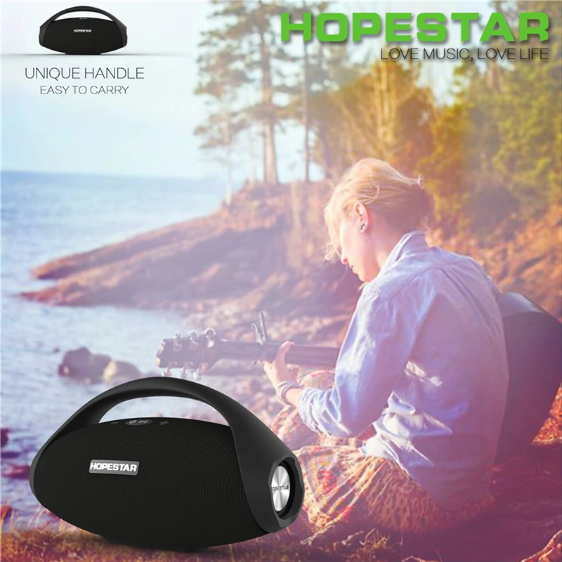 HOPESTAR H31 тяжелый бас огромная мощность 32 Вт Bluetooth динамик стерео Саундбар