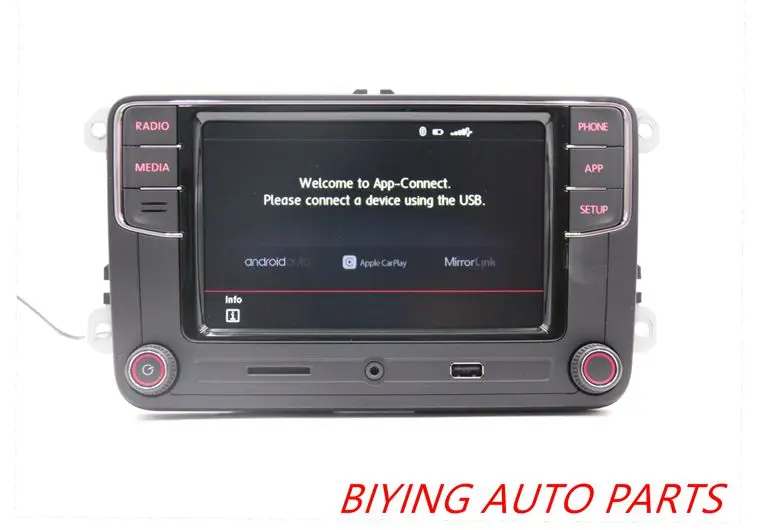 Android Авто CarPlay MirrorLink Noname RCD330 Plus R340G 6.5MIB радио для Golf 5 6 Jetta CC Tiguan Passat Polo Toureg 6RD035187B